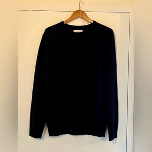 Everlane Black Cashmere Sweater Size M